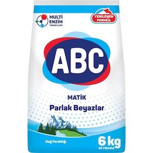 ABC Matik 6 Kg Dağ Esintisi - Parlak Beyazlar