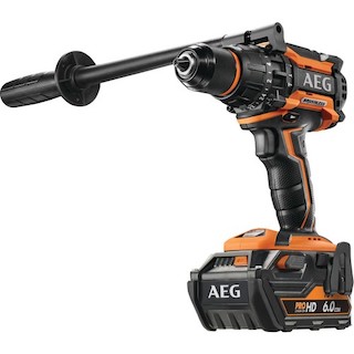 AEG BSB 18BL LI-602C 18V 6.0 Ah Li-On Çift Akülü Kömürsüz Darbeli Vidalama