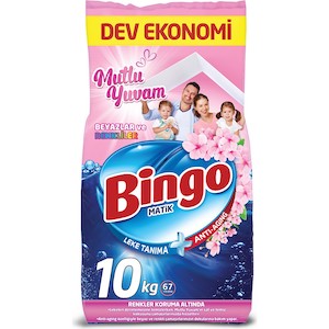 Bingo Matik Konsantre Toz Deterjan Mutlu Yuvam