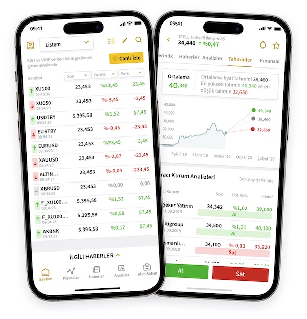 foreks borsa uygulaması