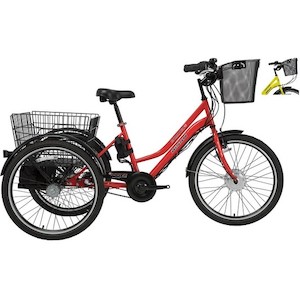 Bisan e-Porter Üç Tekerli Elektrikli Bisiklet 44CM V 24 Jant 3 Vites