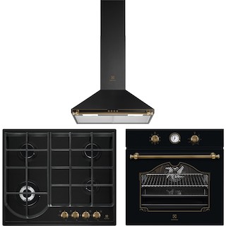 Electrolux Rustik Ankastre Set (EFC226R +  EGH6343ROR + EOA5220AOR)