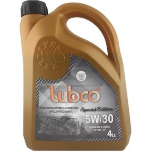 Lubco 5W-30 SM/CF Motor Yağı 4 Litre