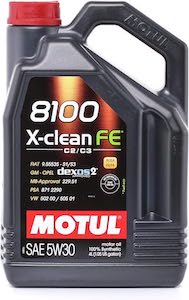 Motul 8100 X-Clean Efe 5W-30 5 Litre Motor Yağı