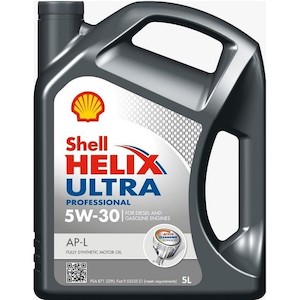 Shell Helix Ultra AP-L 5W-30 DPF Tam Sentetik Motor Yağı 5 L