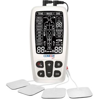 Comfort Plus R-C4A Şarj Edilebilir Tens Ems Masaj Stimülatörü Cihazı 