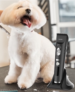 Goldmaster Animalpro Şarj Standlı Led Ekranlı Kedi Köpek Tıraş Makinesi