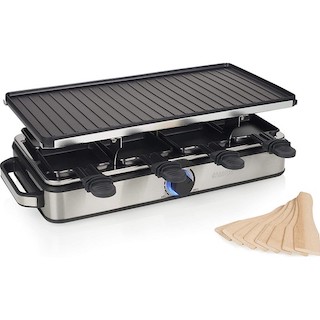 Princess Deluxe 8 Çok Fonksiyonlu Raclette Grill