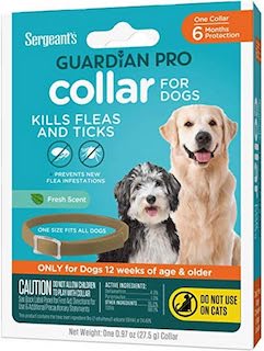 Sergeant’s Guardian Pro Köpekler İçin Pire ve Kene Tasması 