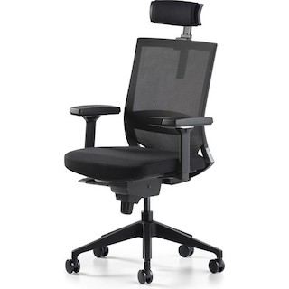 Bürotime Cozy Başlıklı Çalışma Koltuğu Siyah