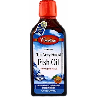 Carlson Fish Oil 200 ml Şurup Portakallı