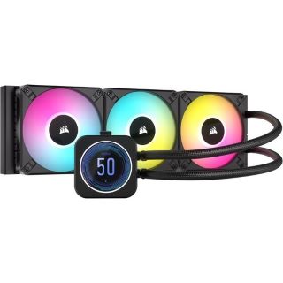 Corsair Icue H150I Elite LCD Xt CW-9060075-WW 360MM Siyah İşlemci Sıvı Soğutucu