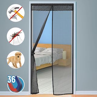 Hongtaisheng Mıknatıslı Balkon Kapısı Çizilmez Sineklik 110x220