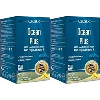 Orzax Ocean Plus 1200 Mg 50 Kapsül 