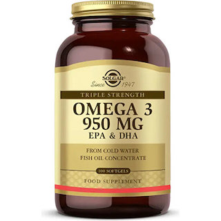 Solgar Omega-3 950 Mg 100 Yumuşak Jelatinli Balık Yağı Kapsülü 7302