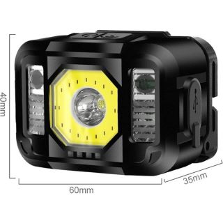 Watton Wt-024 Pratik Sensörlü Sinyalli Kafa Lambası 