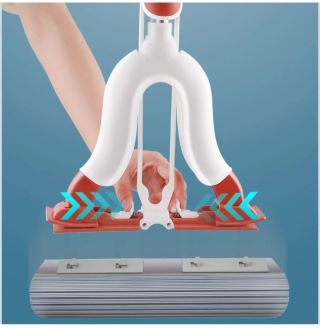 Yui Varivas TB2030 Kelebek Sıkma Mekanizmalı Sünger Paspas Mop