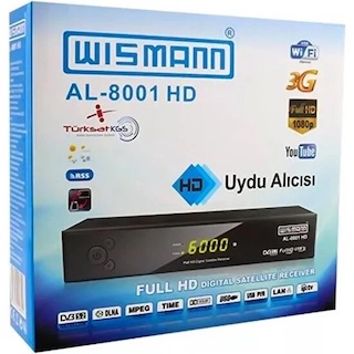 Wismann AL-8500 HD Kasalı Uydu Alıcısı