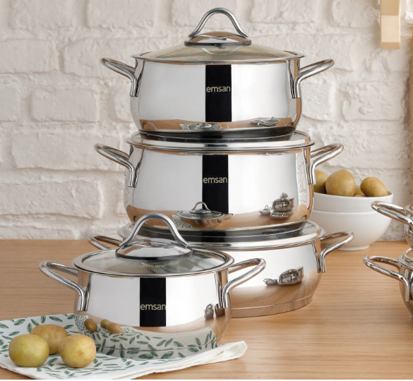 Zwilling Simplify Tencere Seti Paslanmaz Çelik 9 Parça