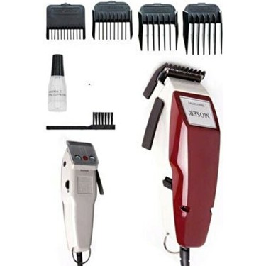 Moser 1400-0050 Tıraş Makinesi + 4 Tarak Moser 1400-0050 Tıraş Makinesi