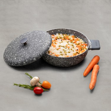 Emsan Perge Döküm 24 cm Pilav Tenceresi