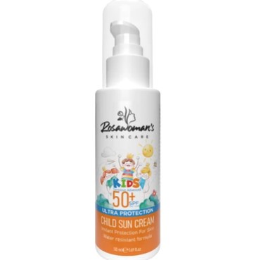 Rosawoman's Çocuk Güneş Kremi +50SPF 50 ml