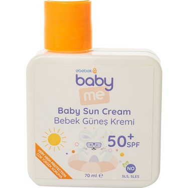 Baby Me Organik Güneş Kremi – 70 ml