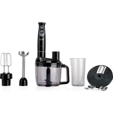 Schafer Chef Pro Multi Blender Set – Siyah/Antrasit