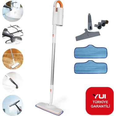 Yui NV602 Çok Fonksiyonlu Buharlı Temizlik Makinesi