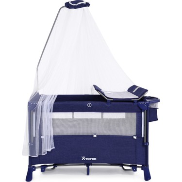 Yoyko Exclusive Comfort 8 İn 1 Anne Yanı Park Yatak Oyun Parkı