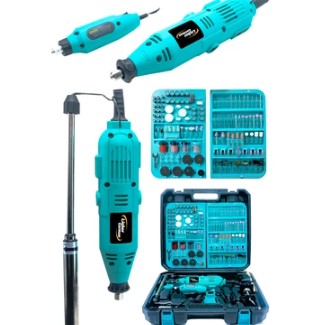 Lieber German Teknoloji 400 Watt 352 Parça 60.000 Rpm 6 Kademe Devir Ayarlı Hobi Gravür Seti Mini Taşlama Makinesi