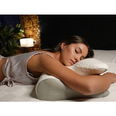 WHITEBLANCO Belezza Ortopedik Uyku Yastığı Ekstra Yedek Kılıflı