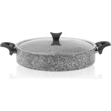 Taç -3405 Ultra Granit Basık Tencere 30 cm