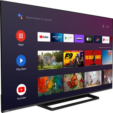 Toshiba 50UA3E63DT 50" 126 Ekran Uydu Alıcılı 4K Ultra HD Android Smart LED TV