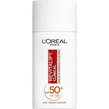 L'Oréal Paris Revitalift Clinical SPF 50+ Günlük Yüksek UV Korumalı Yüz Güneş Kremi 50 ml