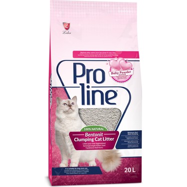 Proline Pro Line Bebek Pudra Kokulu Topaklanan Kedi Kumu 20 Lt