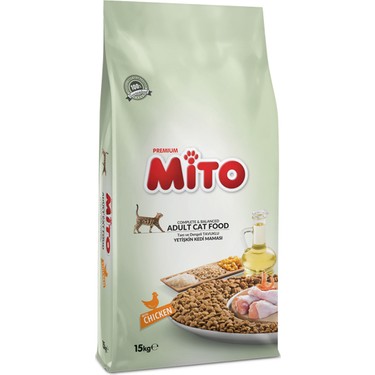 Mito Adult Cat Tavuklu Yetişkin Kedi Maması 15 Kg