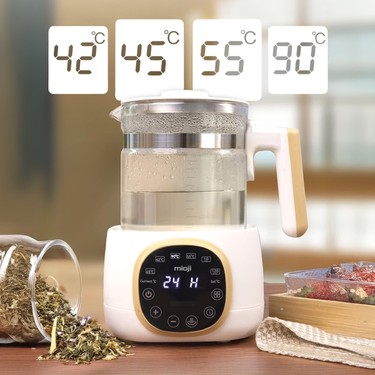 Mioji Mio K99 Çok Fonksiyonlu Isı Kontrolü Isı Sabitleme LED Ekranlı Elektrikli Kettle