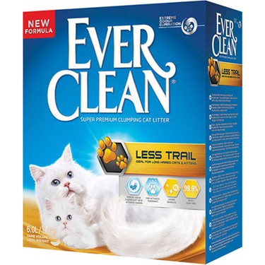 Ever Clean Less Trail/Litter Free Patilere Yapışmayan Topaklanan Kedi Kumu 10lt