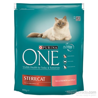 Purina One Somonlu Kısırlaştırılmış Kedi Maması